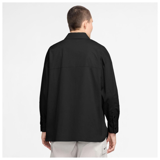 Nike Γυναικείο πουκάμισο Sportswear Chill Poplin Loose Button-Down Shirt